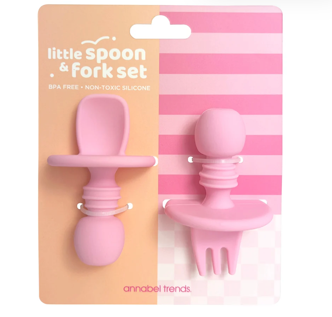 Silicone Little Spoon & Fork