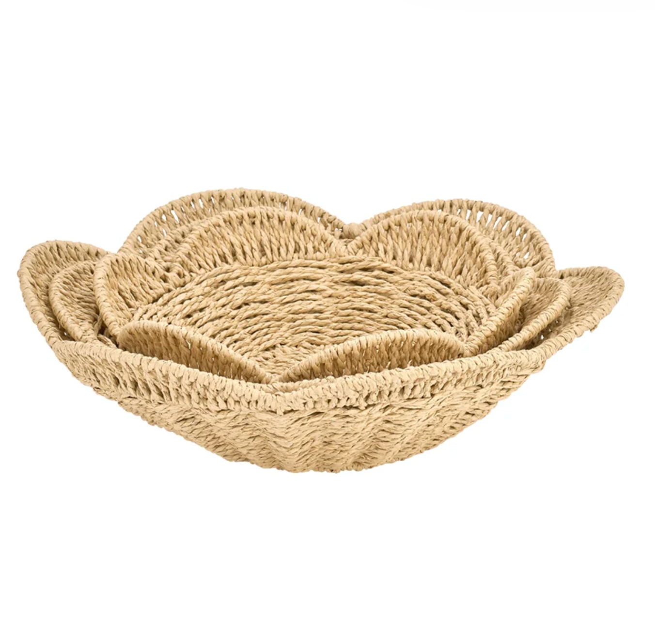 Papier Woven Bowl Set – 3 Piece