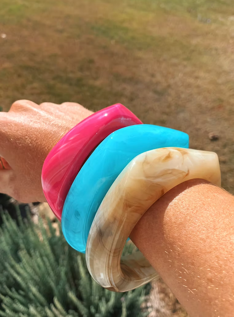 Treasure Chest Co Resin Bangle