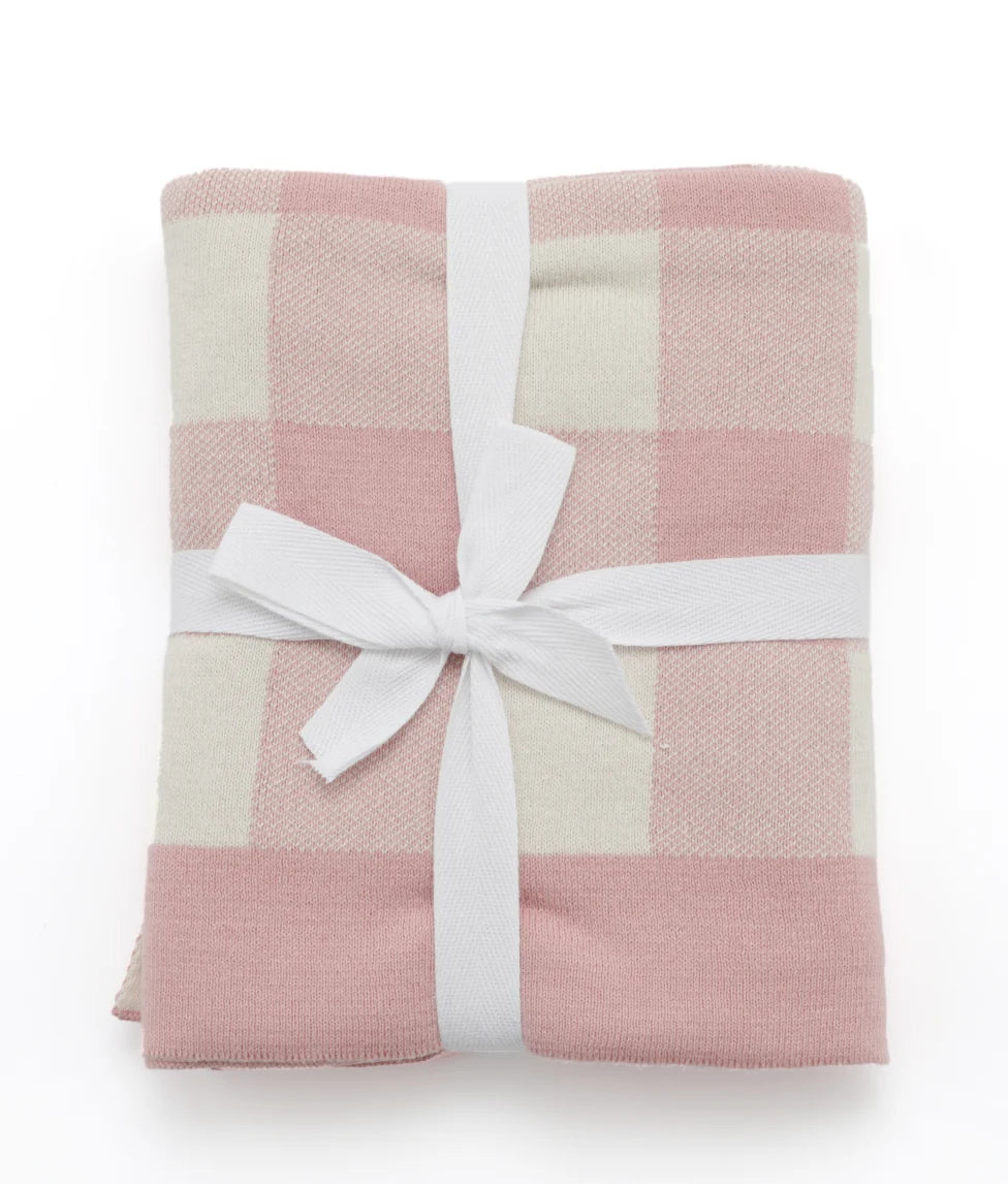 Gingham Baby Blanket